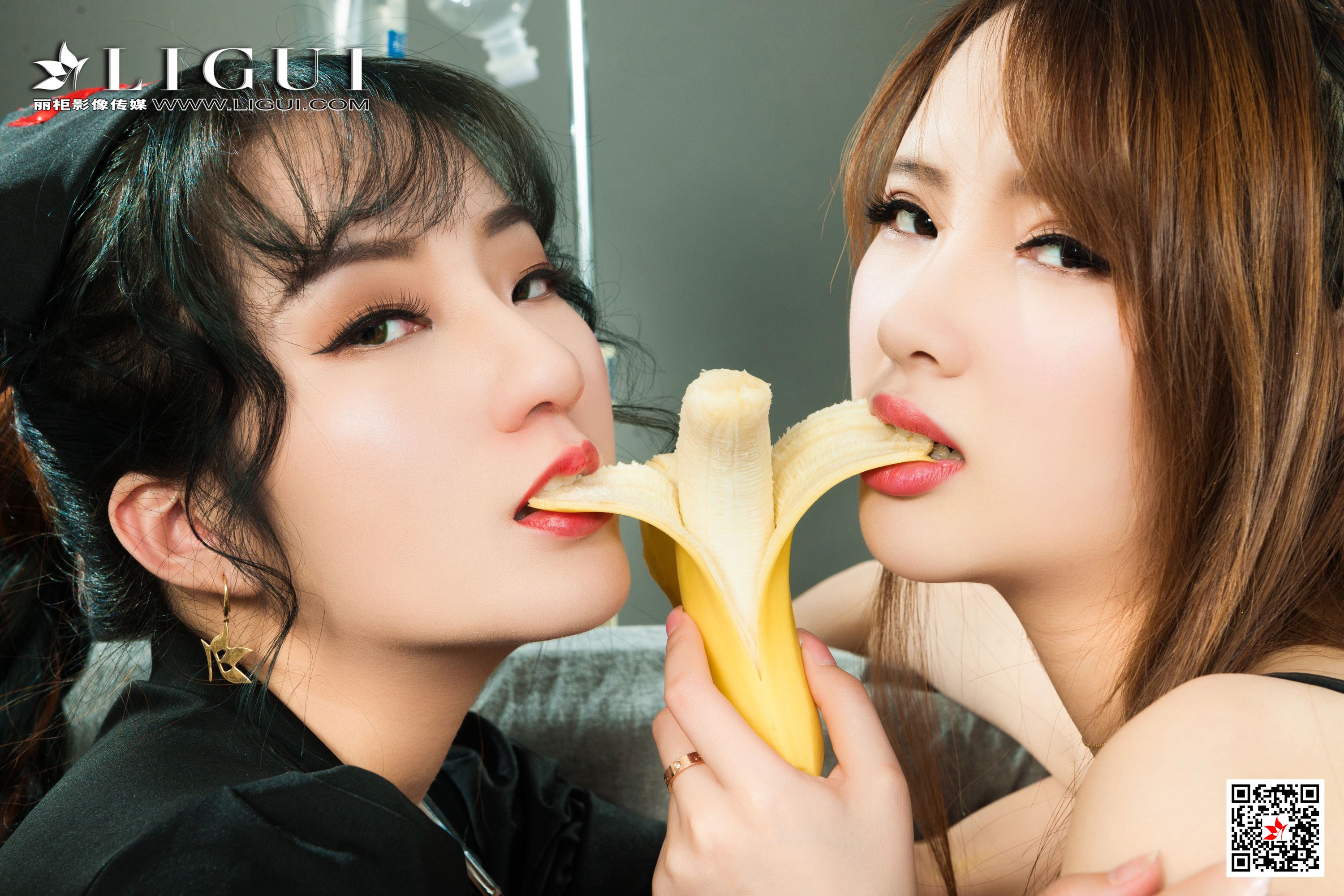 Ligui丽柜  2021.03.12 《双生花-超级护理》汐汐&天天